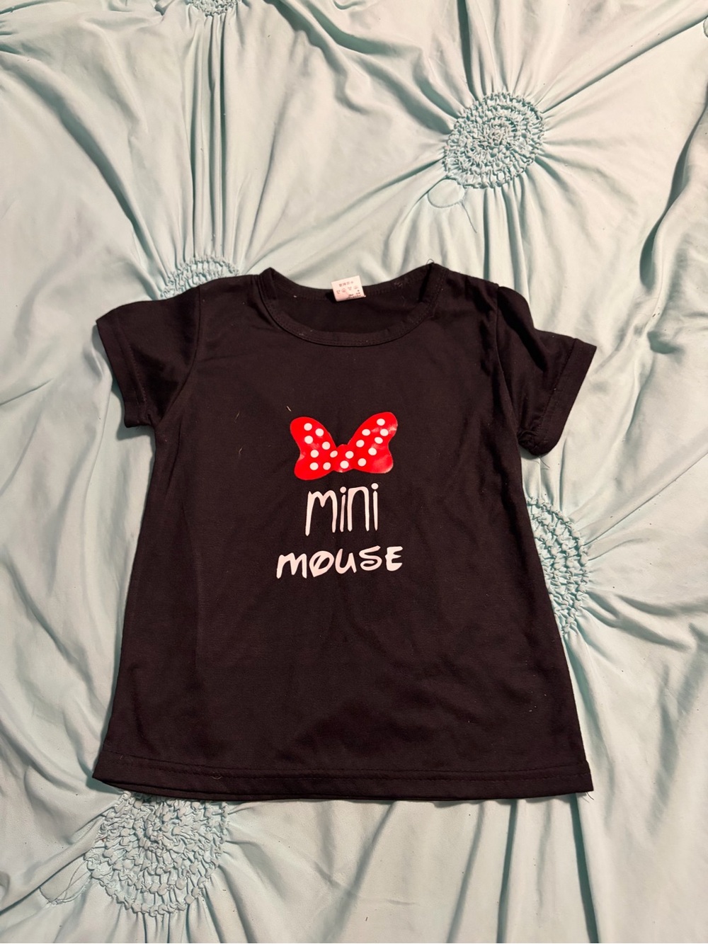 Mini Mouse Black Graphic Tee for Kids new